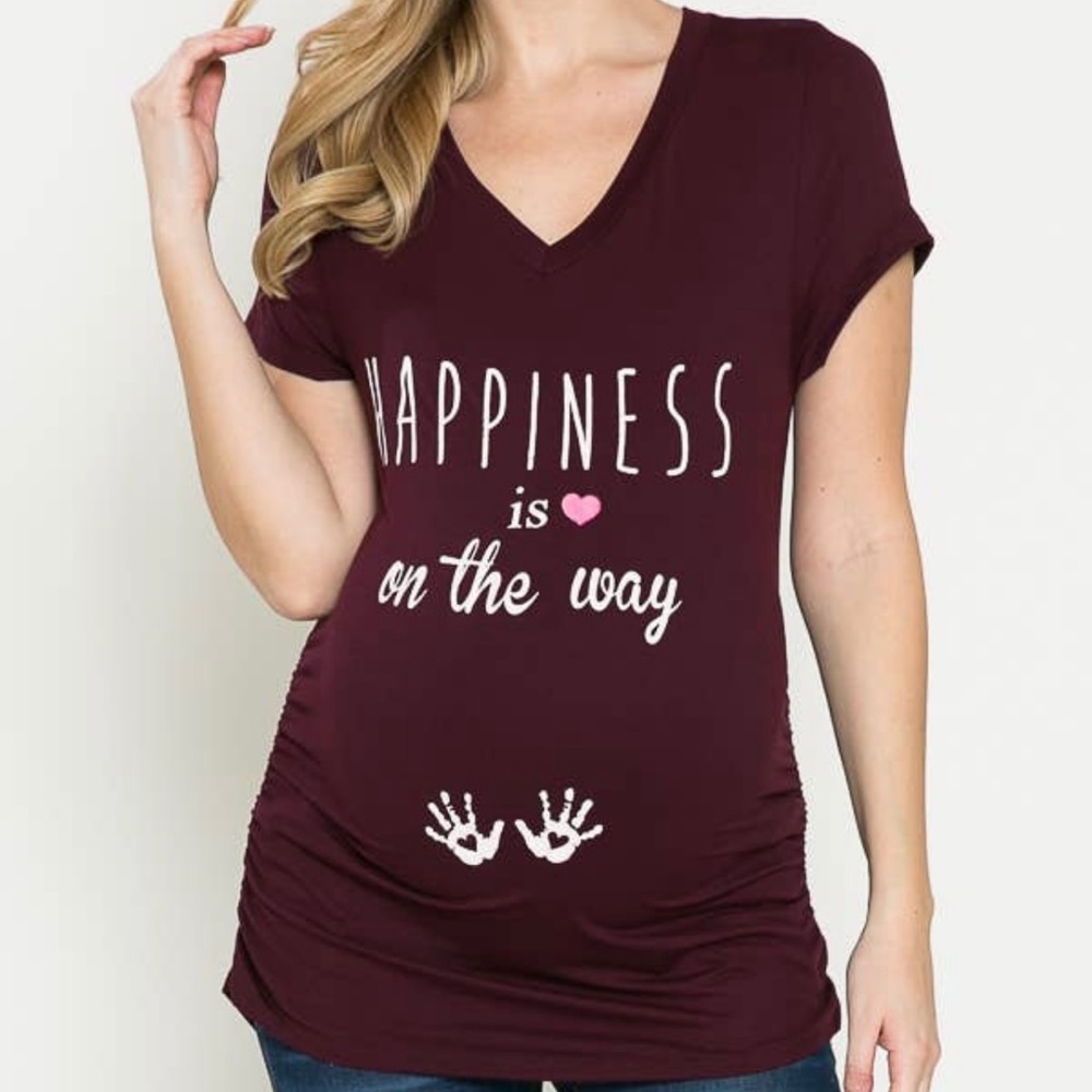 Happiness Maternity Tee